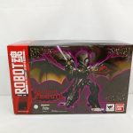 外箱の正面。『ROBOT魂 SIDE AB』『Aura Battler Zwauth』の文字と機体の絵