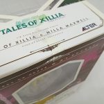 外箱の上面の拡大。『TALES OF XILLIA MILLA MAXWELL』の文字とアルターのロゴ