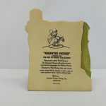 置物の背面。『HAUNTED HOUSE』『THE BEST OF MICKEY COLLECTION』の刻印