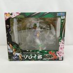 外箱の正面。『ゾロ十郎』『P.O.P』のロゴと窓越しのフィギュア