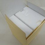 外箱を開いたところ。中に発泡スチロールの内箱