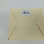 外箱の底面とラベル