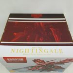 外箱の上面。『MSN-04II NIGHTINGALE Heavy Paint Specification』の文字