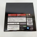 外箱の底面。注意書きとバーコード